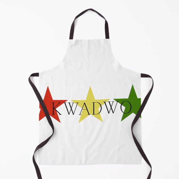 Item preview, Kwadwo Ghana Akan Soul Name Red Yellow Green Stars designed and sold by camrynangela.