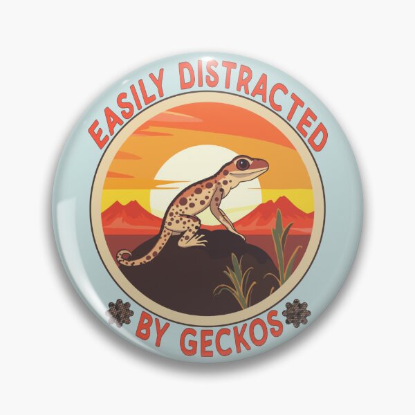 Item preview, Easily distracted by geckos  designed and sold by SidTastic .