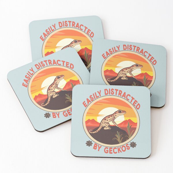 Item preview, Easily distracted by geckos  designed and sold by SidTastic .