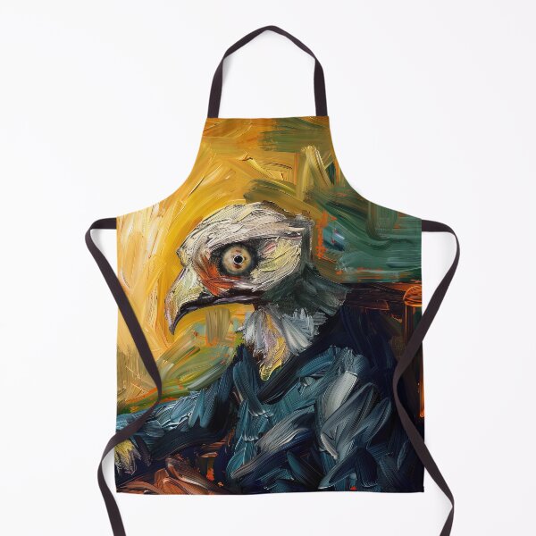 Item preview, Avian humanoid | Painting in the style of Vincent van Gogh designed and sold by ComicsFactory.