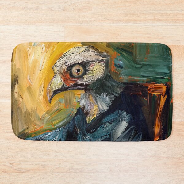 Item preview, Avian humanoid | Painting in the style of Vincent van Gogh designed and sold by ComicsFactory.