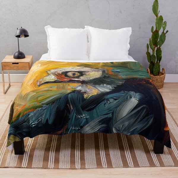 Item preview, Avian humanoid | Painting in the style of Vincent van Gogh designed and sold by ComicsFactory.