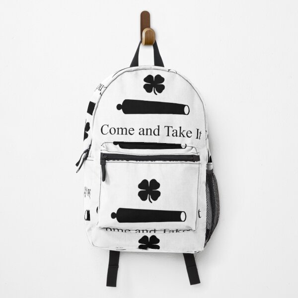 Item preview, Irish Clover 'Come and Take It' Flag (english version) designed and sold by JonathanR1994.