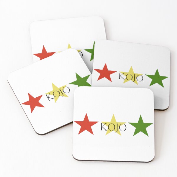 Item preview, Kojo Ghana Akan Soul Name Red Yellow Green Stars designed and sold by camrynangela.