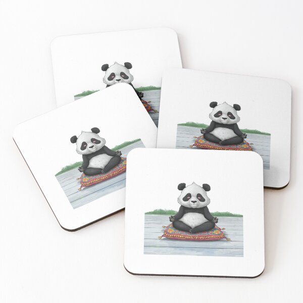 Item preview, Meditating Panda designed and sold by Gentle40Winks.