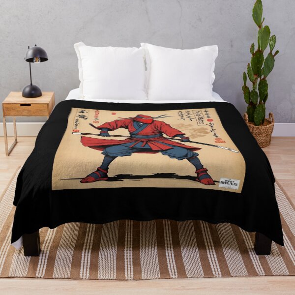 Item preview, Ninja red Japan style 8 designed and sold by RedWolfDisigne.