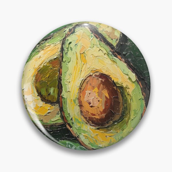 Item preview, Avocado | Painting in the style of Vincent van Gogh designed and sold by ComicsFactory.