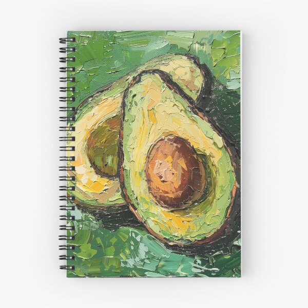 Item preview, Avocado | Painting in the style of Vincent van Gogh designed and sold by ComicsFactory.