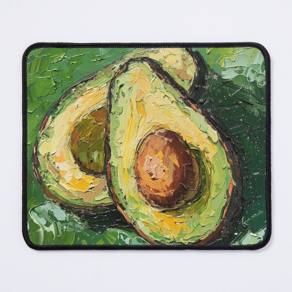 Item preview, Avocado | Painting in the style of Vincent van Gogh designed and sold by ComicsFactory.