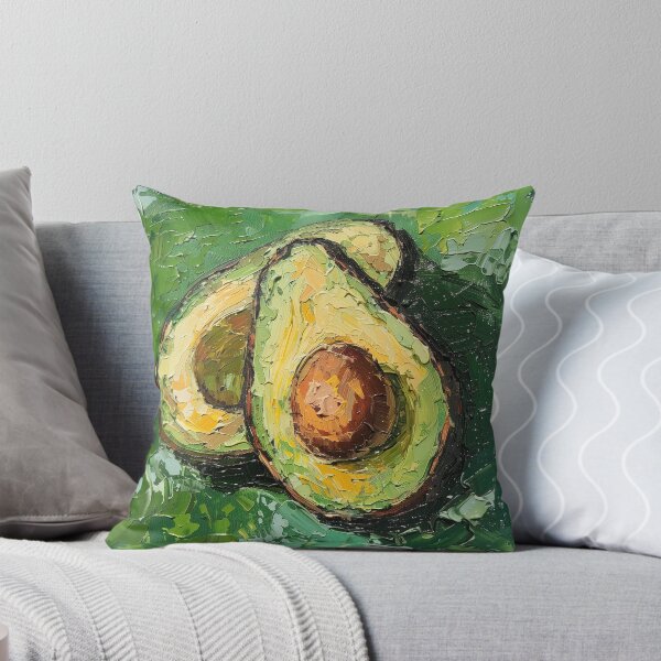 Item preview, Avocado | Painting in the style of Vincent van Gogh designed and sold by ComicsFactory.