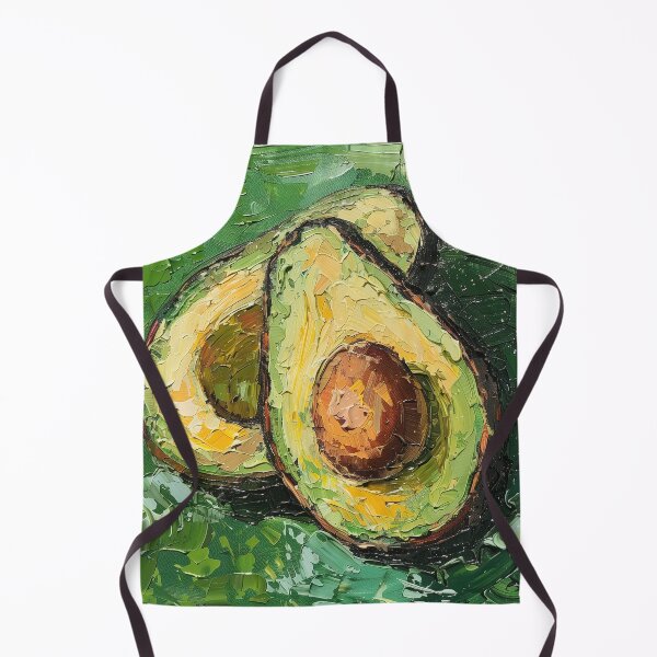 Item preview, Avocado | Painting in the style of Vincent van Gogh designed and sold by ComicsFactory.