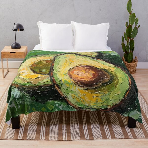 Item preview, Avocado | Painting in the style of Vincent van Gogh designed and sold by ComicsFactory.