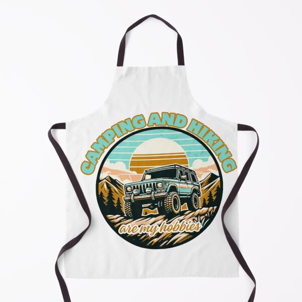 Item preview, Camping and hiking are my hobbies designed and sold by DesignNadine.