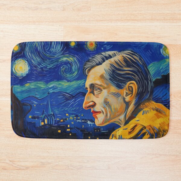 Item preview, Ayn Rand | Painting in the style of Vincent van Gogh designed and sold by ComicsFactory.