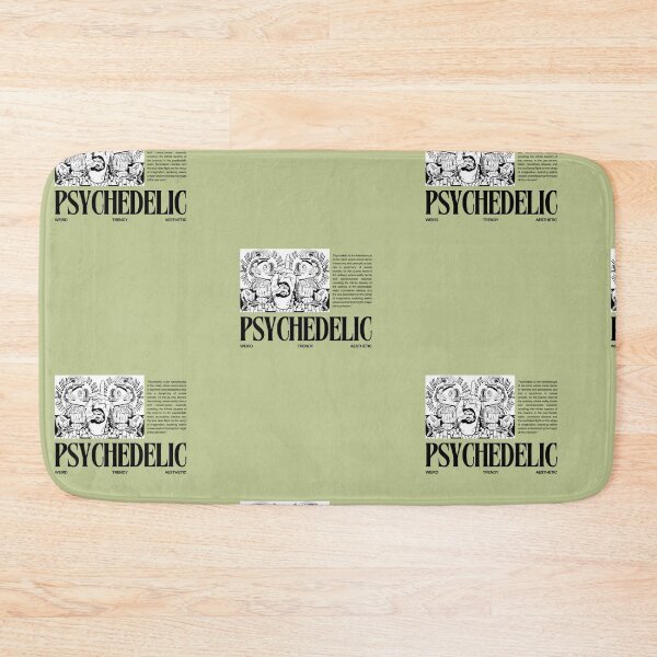 Item preview, PSYCHEDELIC - WEIRD, TRENDY, AESTHETIC | Pastel Green Background designed and sold by RM-Journey.