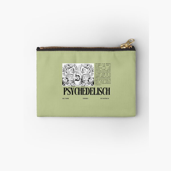 Item preview, PSYCHEDELISCH - SELTSAM, TRENDY, ÄSTHETISCH | Green Background designed and sold by RM-Journey.