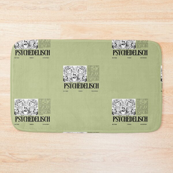 Item preview, PSYCHEDELISCH - SELTSAM, TRENDY, ÄSTHETISCH | Green Background designed and sold by RM-Journey.