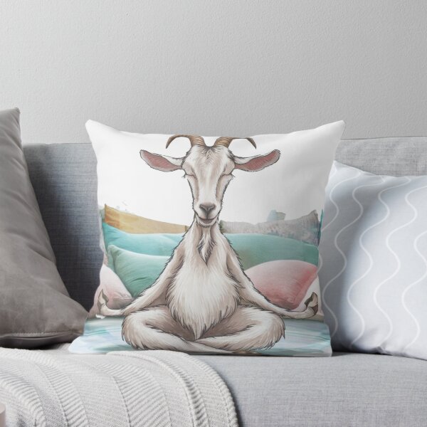 Item preview, Meditating Goat designed and sold by Gentle40Winks.