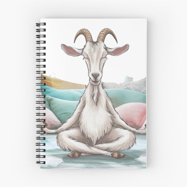 Item preview, Meditating Goat designed and sold by Gentle40Winks.