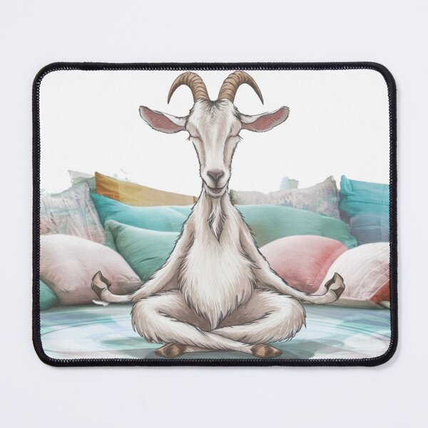 Item preview, Meditating Goat designed and sold by Gentle40Winks.