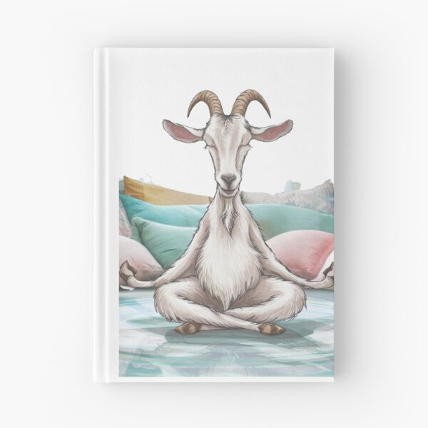 Item preview, Meditating Goat designed and sold by Gentle40Winks.