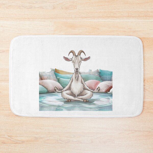 Item preview, Meditating Goat designed and sold by Gentle40Winks.