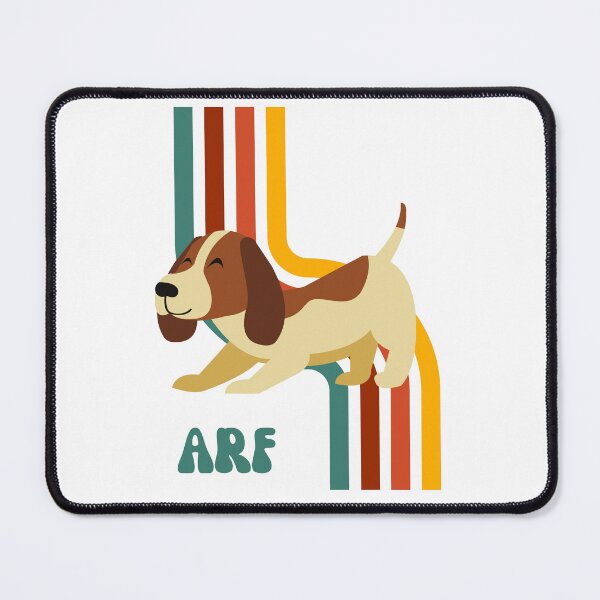 Item preview, Vintage retro dog ARF! designed and sold by TrinketTeez.
