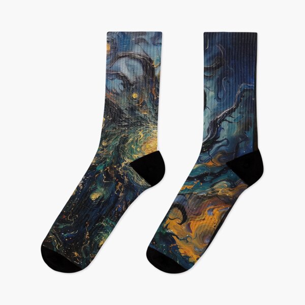 Item preview, Azathoth | Painting in the style of Vincent van Gogh designed and sold by ComicsFactory.