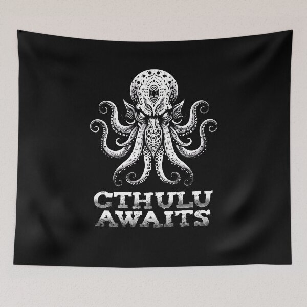 Item preview, Cthulu Awaits designed and sold by Psyberspace.