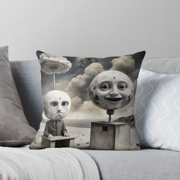 Item preview, Head in the Clouds Thought Provoking AI Image designed and sold by MugsAndDuds.