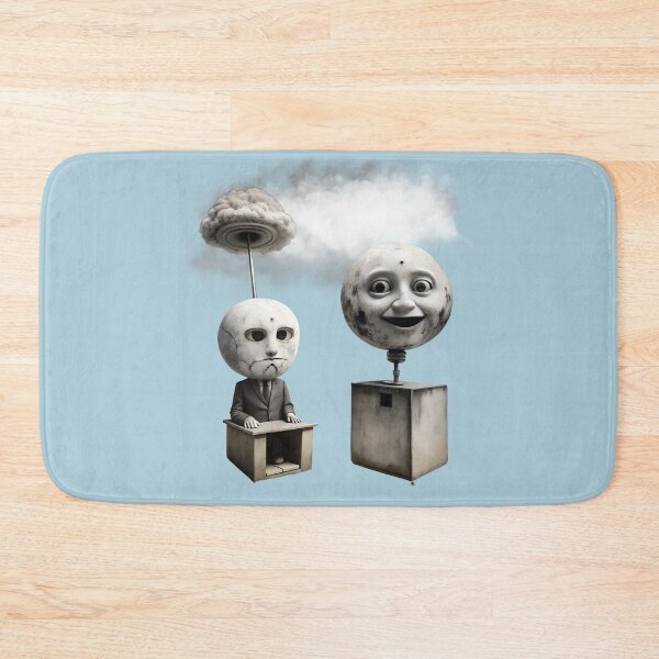 Item preview, Head in the Clouds Thought Provoking AI Image designed and sold by MugsAndDuds.