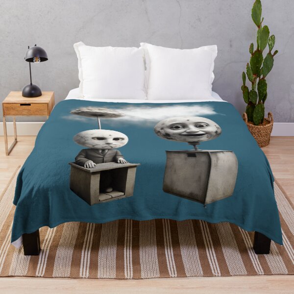 Item preview, Head in the Clouds Thought Provoking AI Image designed and sold by MugsAndDuds.