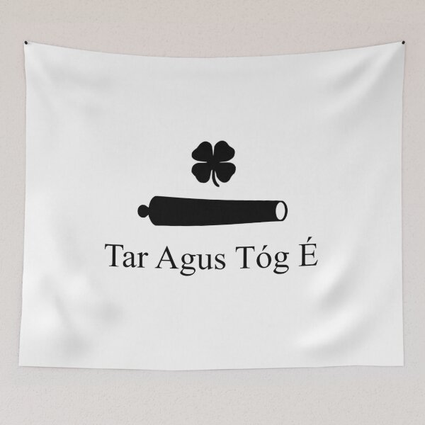 Item preview, Irish Clover CATI Flag (irish seamair 'tar agus tóg é' bratach) designed and sold by JonathanR1994.