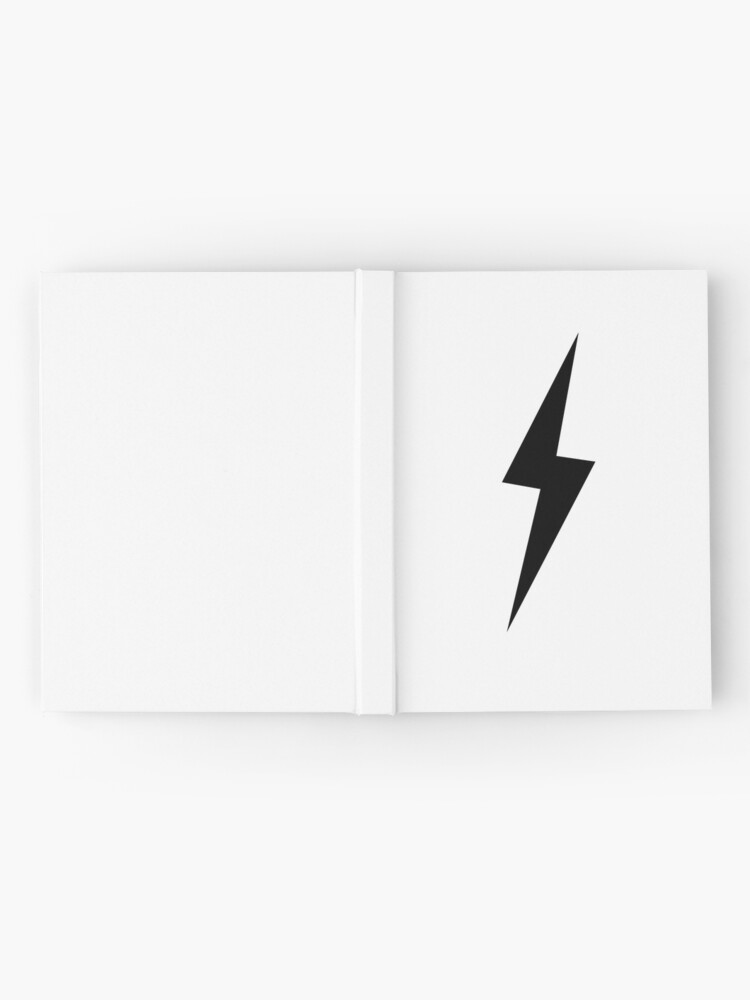 Lightning Bolt Girl Power Journal Blank Pages Notebook Sketchbook