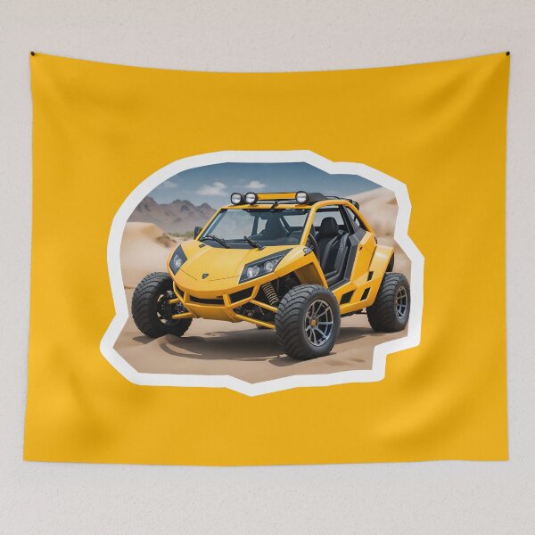 Item preview, Cool Dune Buggy Desert Rally Super Car designed and sold by TheArtOfPat.