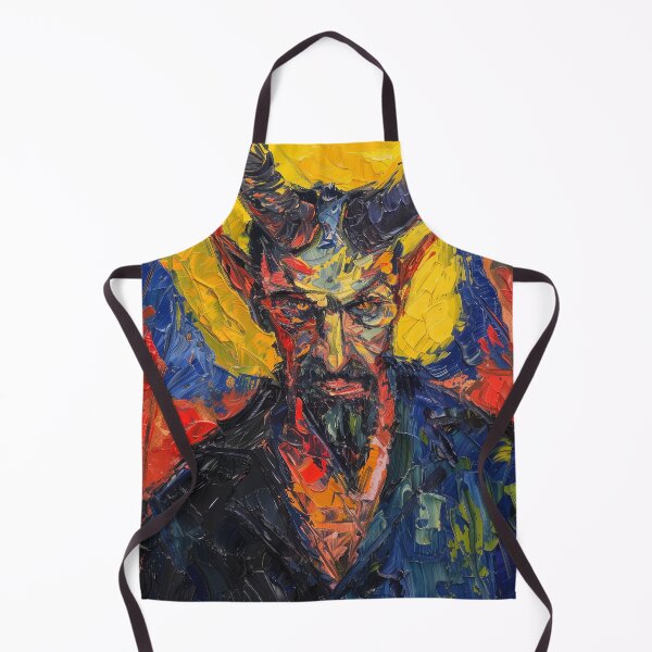 Item preview, Azazel | Painting in the style of Vincent van Gogh designed and sold by ComicsFactory.