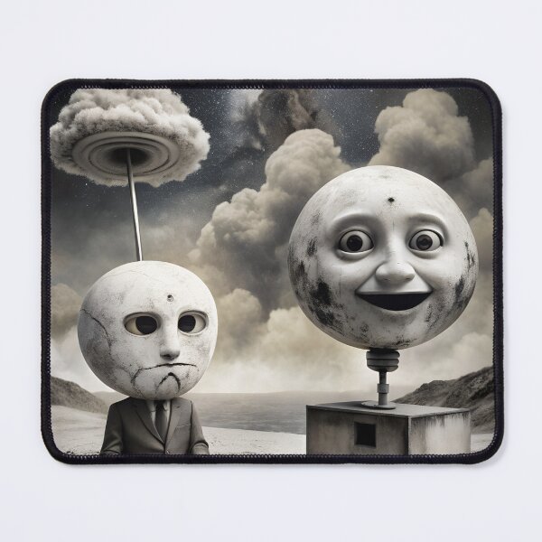 Item preview, Head in the Clouds Thought Provoking AI Image designed and sold by MugsAndDuds.