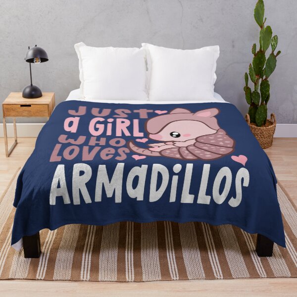 Item preview, just a girl who loves armadillos designed and sold by samah82.