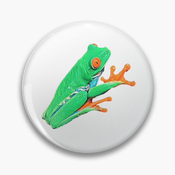 Item preview, Red Eyed Treefrog Digital Rendering designed and sold by Snakemantysmith.