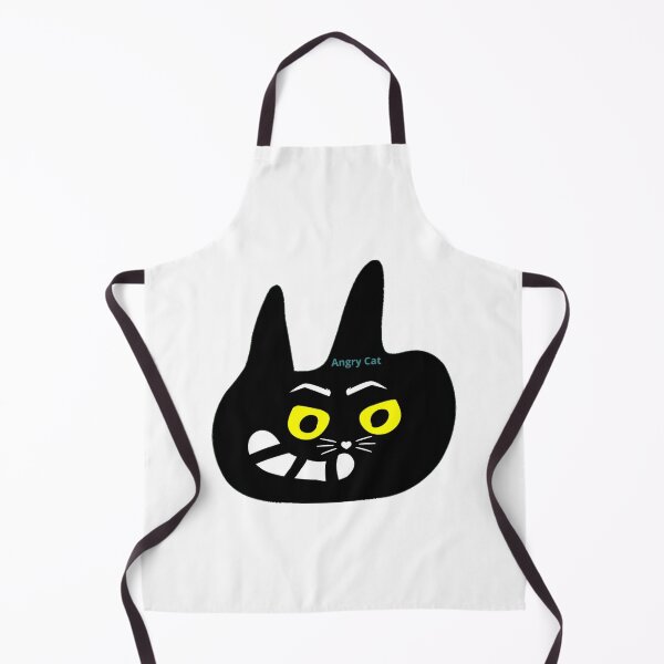 Item preview, "Feline Fury: Angry Black Kitten" designed and sold by Bittor18.