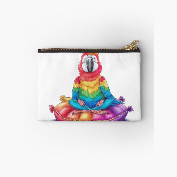 Item preview, Meditating Parrot No.2 designed and sold by Gentle40Winks.