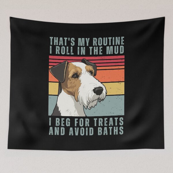 Item preview, That's My Routine. I Roll In The Mud. I Beg For Treats And Avoid Baths designed and sold by AussieWonders.