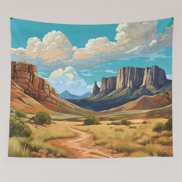 Item preview, Guadalupe Mountains impression designed and sold by TriianDancer.