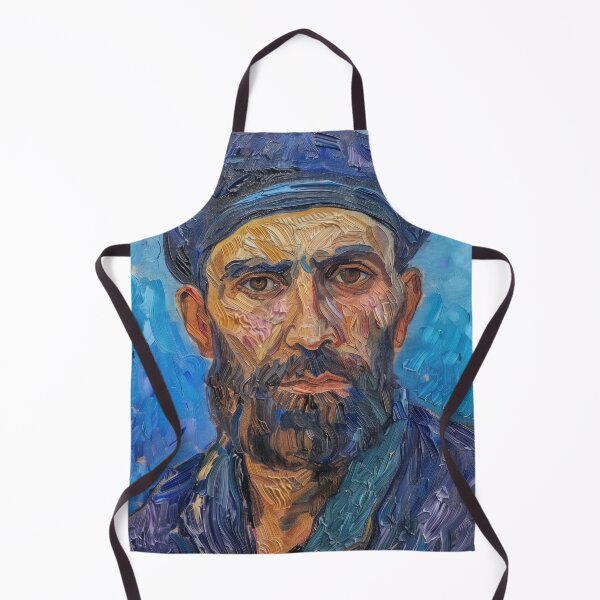 Item preview, Azerbaijani man | Painting in the style of Vincent van Gogh designed and sold by ComicsFactory.