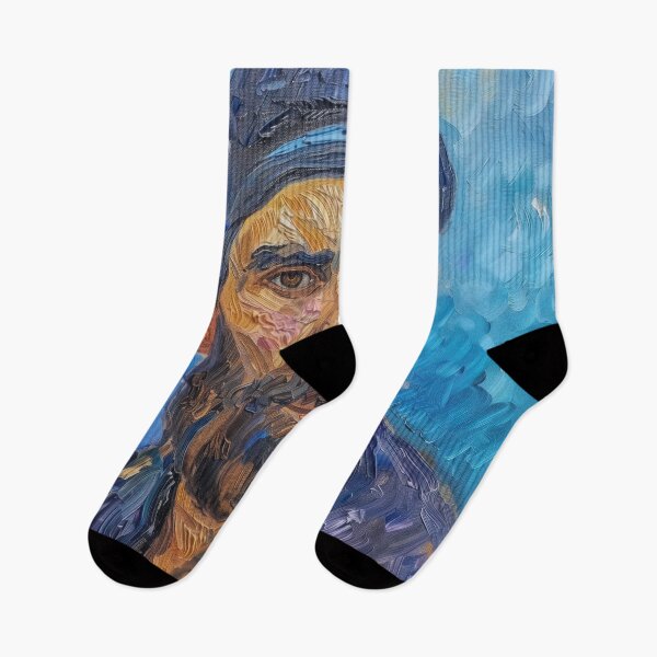 Item preview, Azerbaijani man | Painting in the style of Vincent van Gogh designed and sold by ComicsFactory.