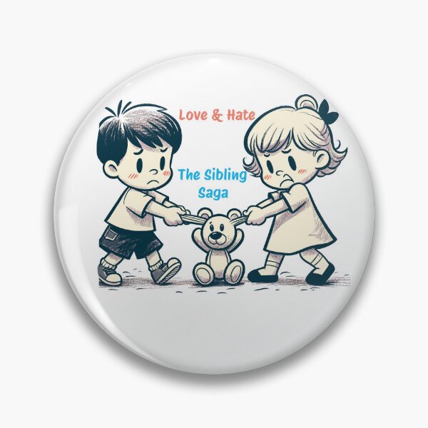 Item preview, love&hate the sıblıng saga,national siblings day designed and sold by toobel.