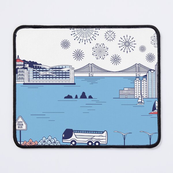Item preview, Modern Beach City designed and sold by SweetTravels.