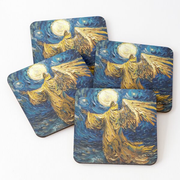 Item preview, Azrael | Painting in the style of Vincent van Gogh designed and sold by ComicsFactory.