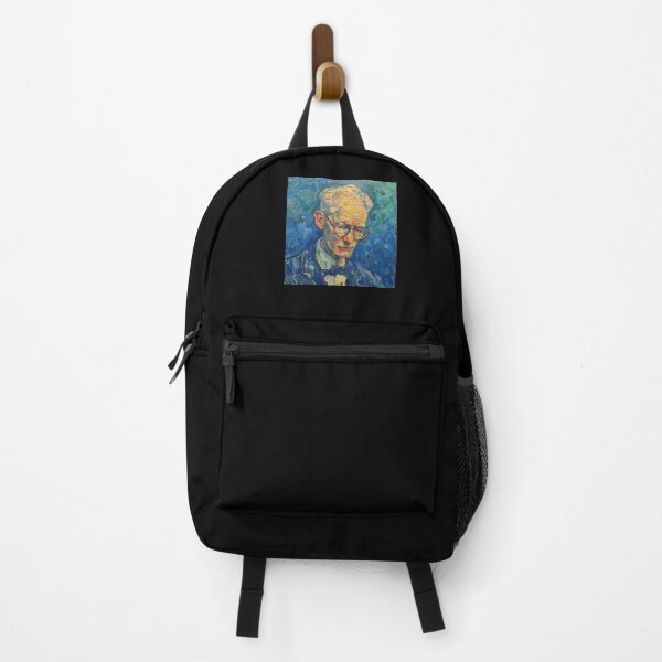 Item preview, B.F. Skinner | Painting in the style of Vincent van Gogh designed and sold by ComicsFactory.