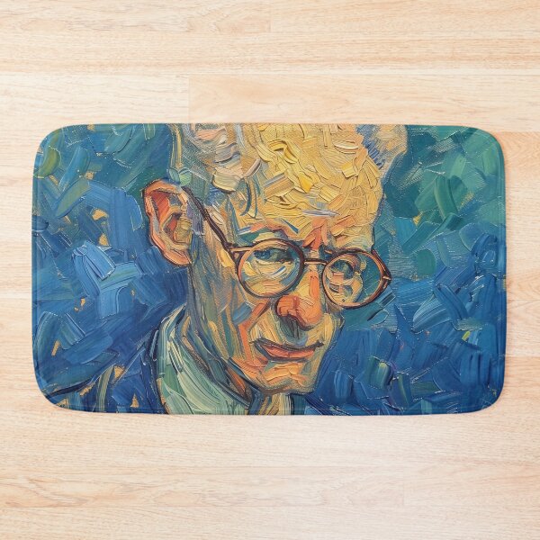 Item preview, B.F. Skinner | Painting in the style of Vincent van Gogh designed and sold by ComicsFactory.